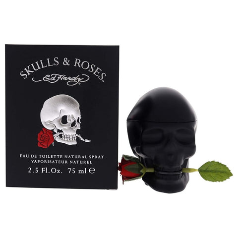 Ed Hardy Skull and Roses Cologne - 75ML