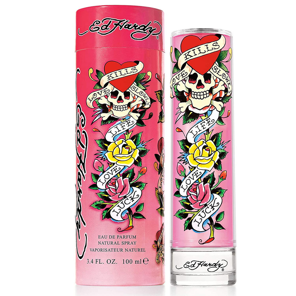 Ed Hardy Classic Pink For Women