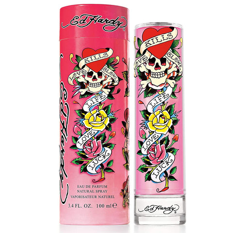 Ed Hardy Classic Pink For Women